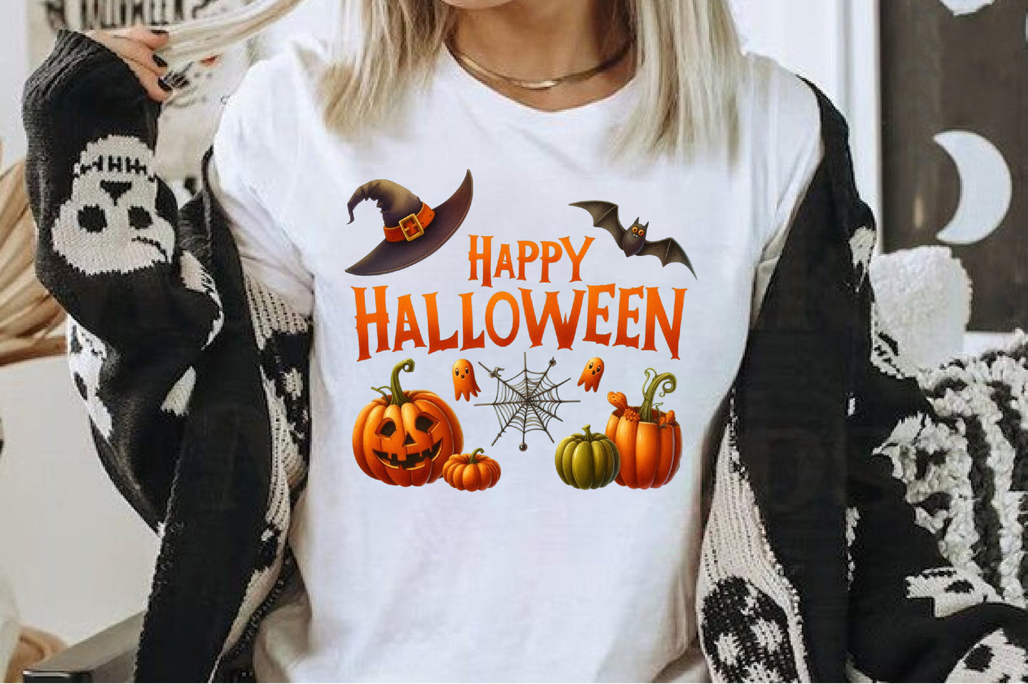 Happy Halloween Sublimation PNG Bundle | Halloween Clipart, Spooky Pumpkin PNG