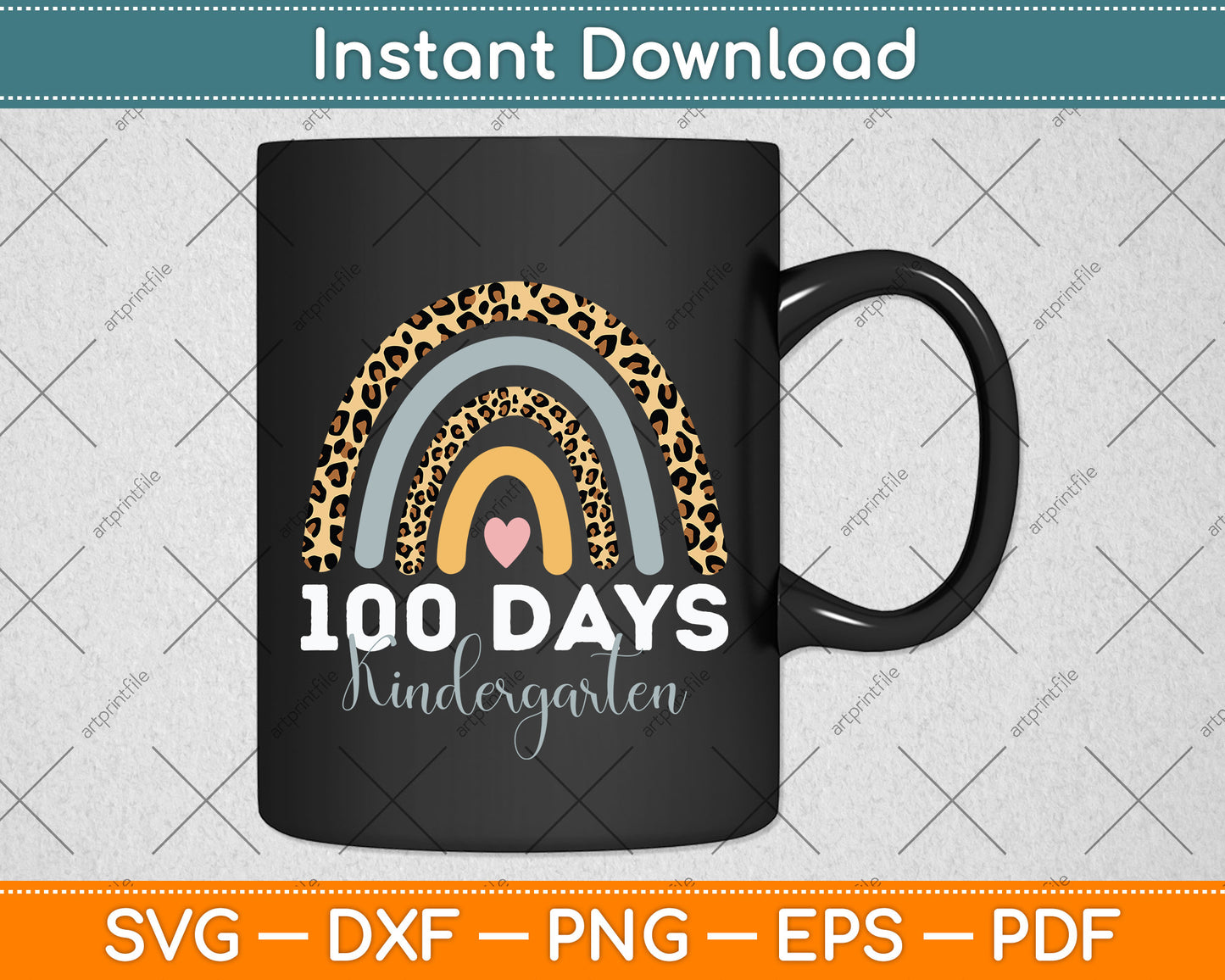 100 Days Smarter Kindergarten Happy 100th Day Of School Svg Png Dxf Cutting File