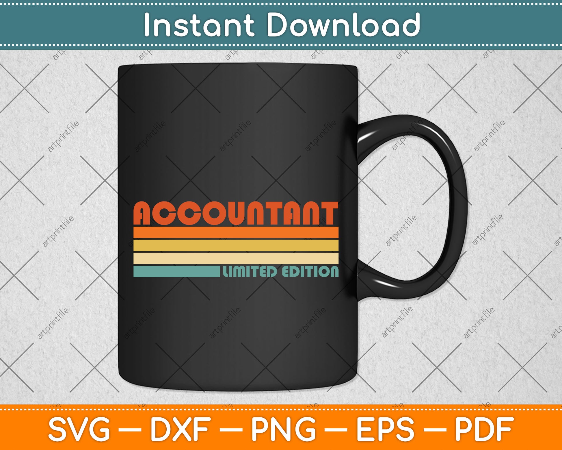 Accountant Limited Edition Birthday Svg Png Dxf Digital Cutting File