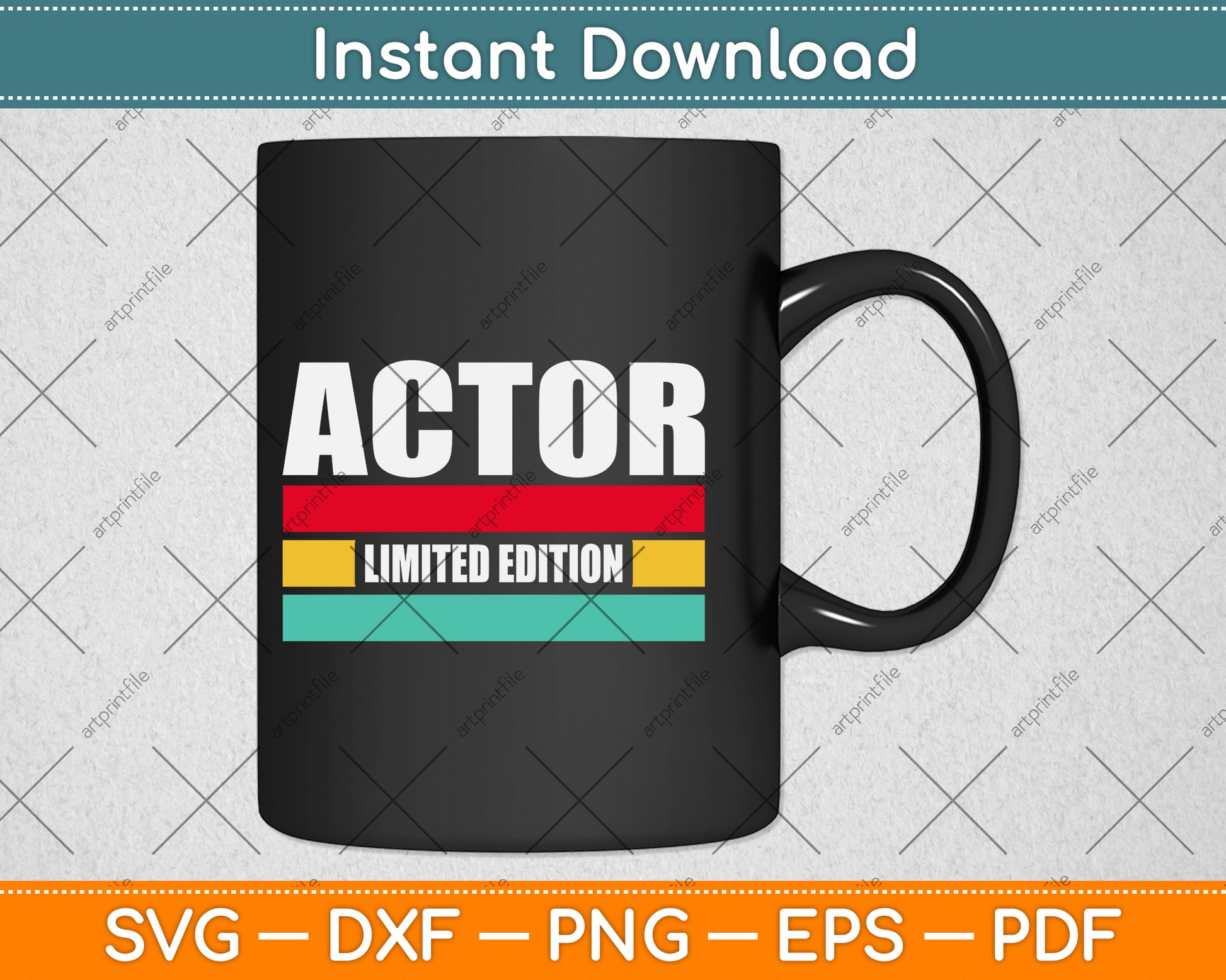 Actor Limited Edition Birthday Svg Png Dxf Digital Cutting File