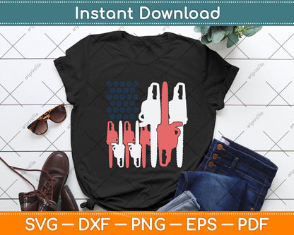 American Flag 4th Of July Arborist Svg Png Dxf Digital Cutting File