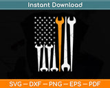 American Flag Ironworker Funny Svg Png Dxf Digital Cutting File