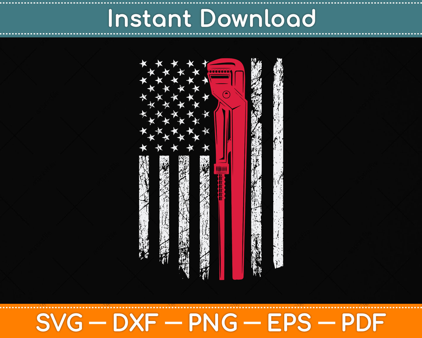 American Flag Machinist Svg Png Dxf Digital Cutting File