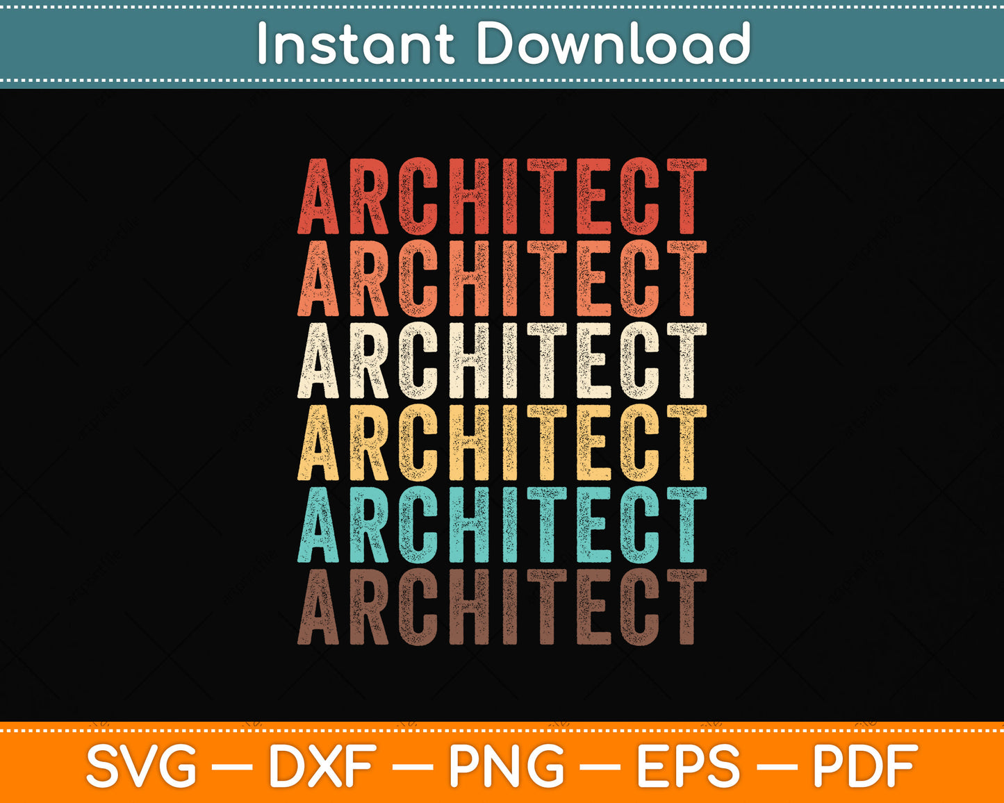 Architect Architecture Retro Svg Png Dxf Digital Cutting File