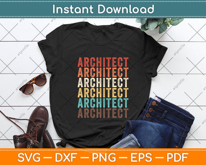 Architect Architecture Retro Svg Png Dxf Digital Cutting File