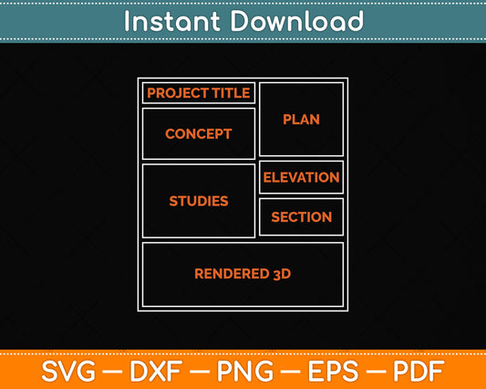 Architect Design Construction House Building Architecture Svg Digital Cutting File