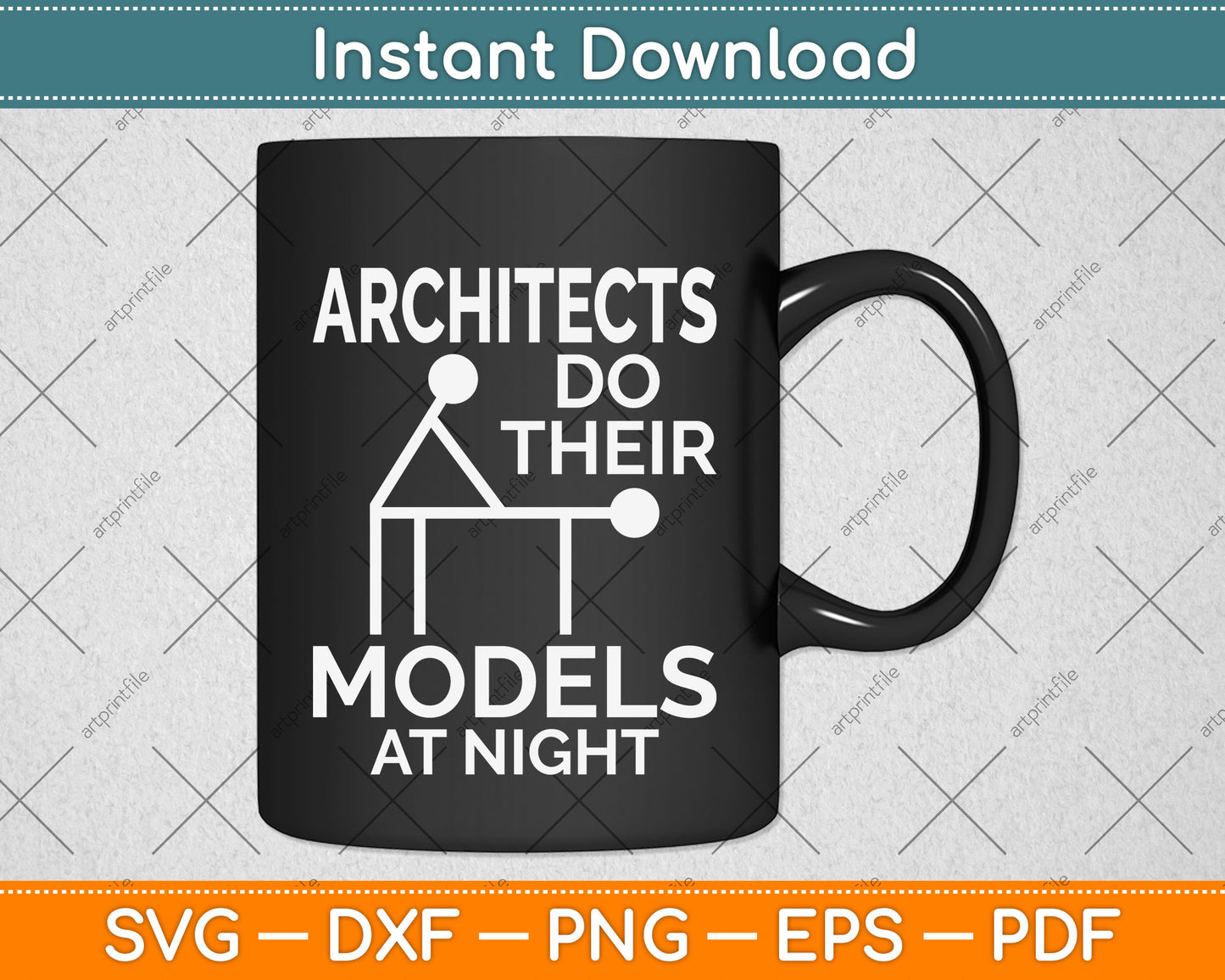 Architecture Their Models At Night Svg Png Dxf Digital Cutting File