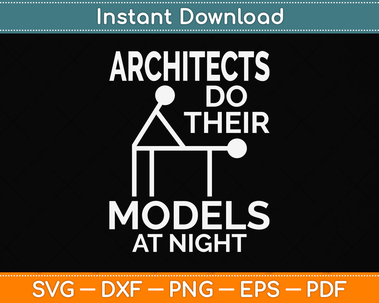 Architecture Their Models At Night Svg Png Dxf Digital Cutting File