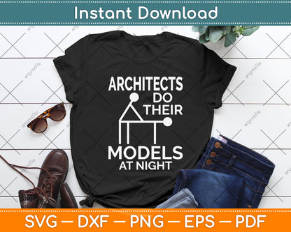 Architecture Their Models At Night Svg Png Dxf Digital Cutting File