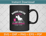 Barrel Racer Grandma Just Like A Normal Grandma Except Cooler Svg Png Dxf Cutting File