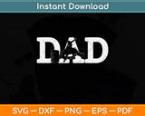 Barrel Racing Dad Father’s Day Svg Png Dxf Digital Cutting File