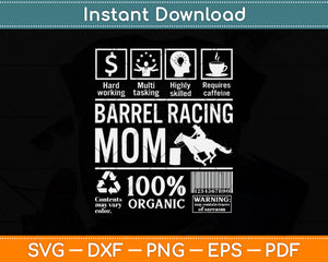 Barrel Racing Funny Svg Png Dxf Digital Cutting File