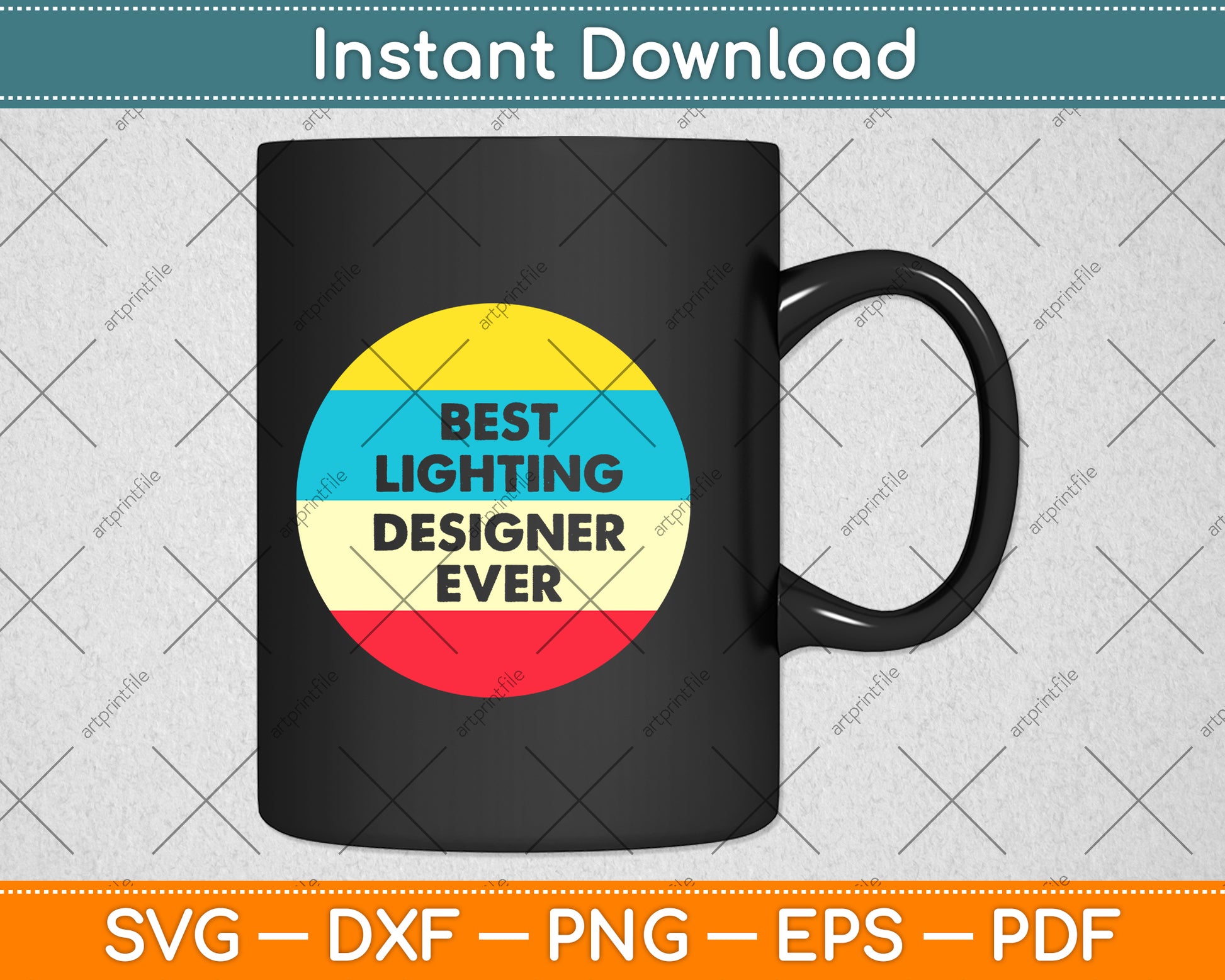 Best Lighting Designer Ever Svg Png Dxf Digital Cutting File