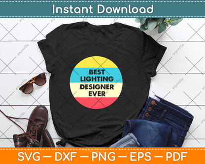 Best Lighting Designer Ever Svg Png Dxf Digital Cutting File