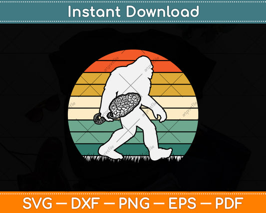 Bigfoot Morel Mushroom Svg Png Dxf Digital Cutting File
