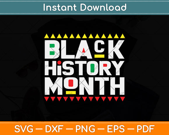 Black History Month Svg Png Dxf Digital Cutting File