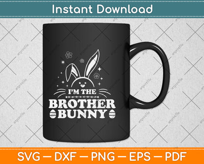 Brother Bunny Rabbit Easter Svg Png Dxf Digital Cutting File
