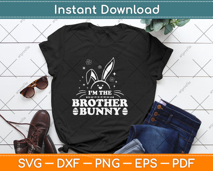 Brother Bunny Rabbit Easter Svg Png Dxf Digital Cutting File