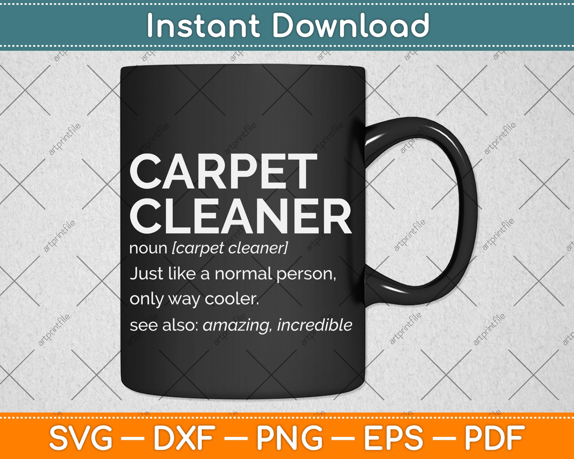 Carpet Cleaner Definition Svg Png Dxf Digital Cutting File