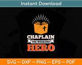 Chaplain The Weekend Hero Svg Png Dxf Digital Cutting File