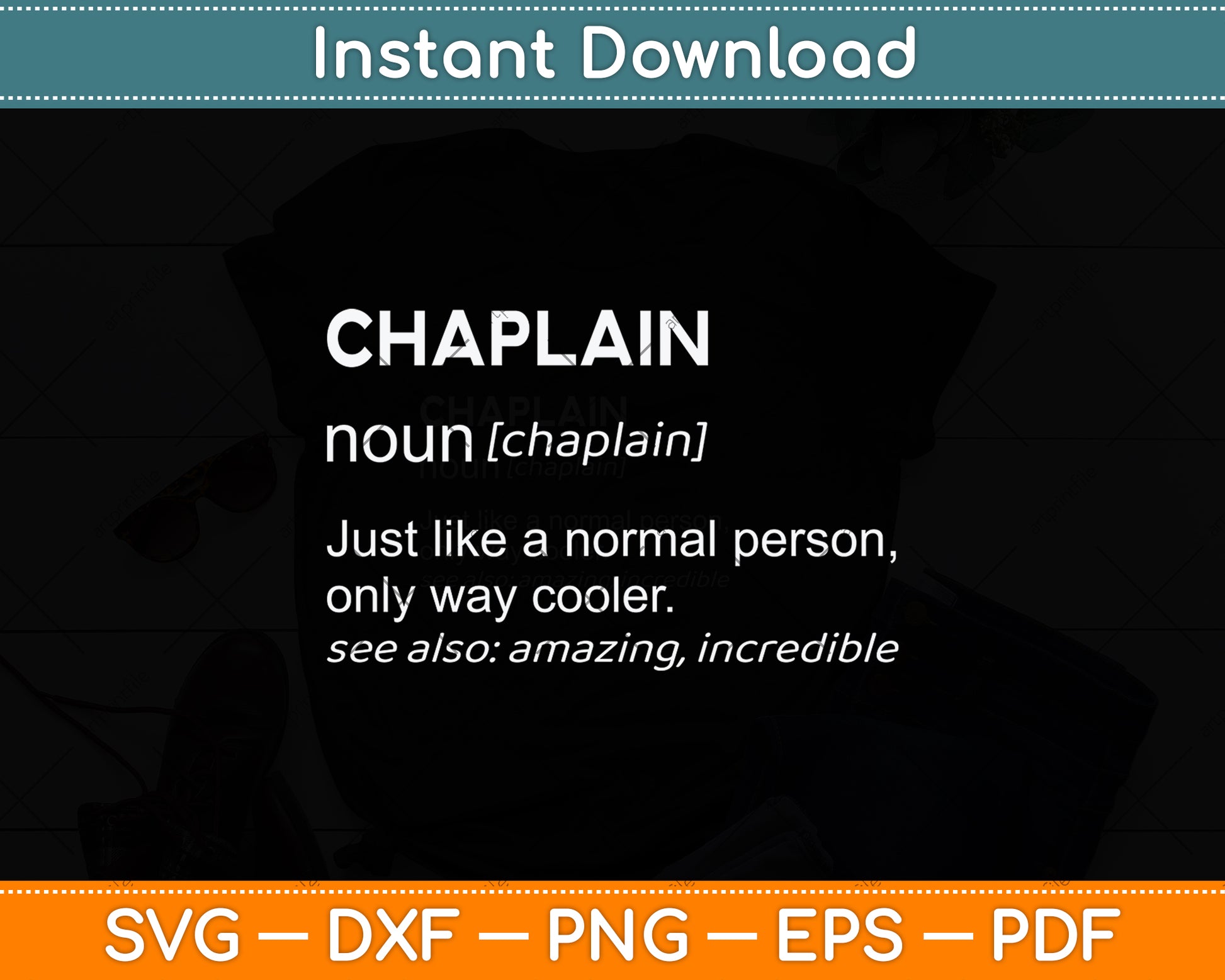 Chaplain Definition Svg Png Dxf Digital Cutting File