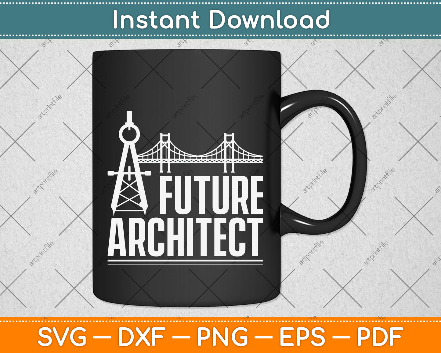 Cool Future Architect Svg Png Dxf Digital Cutting File