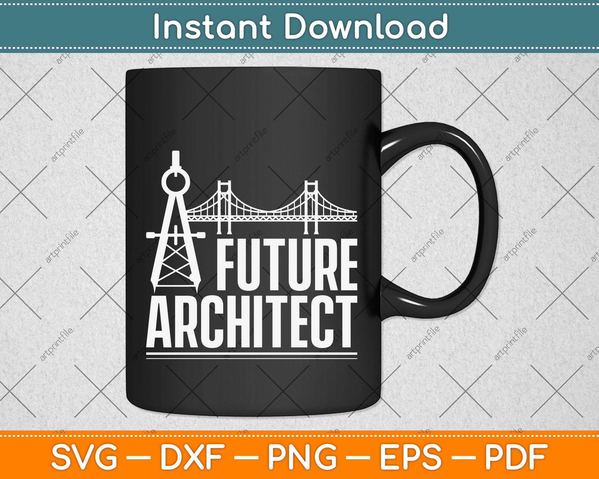 Cool Future Architect Svg Png Dxf Digital Cutting File