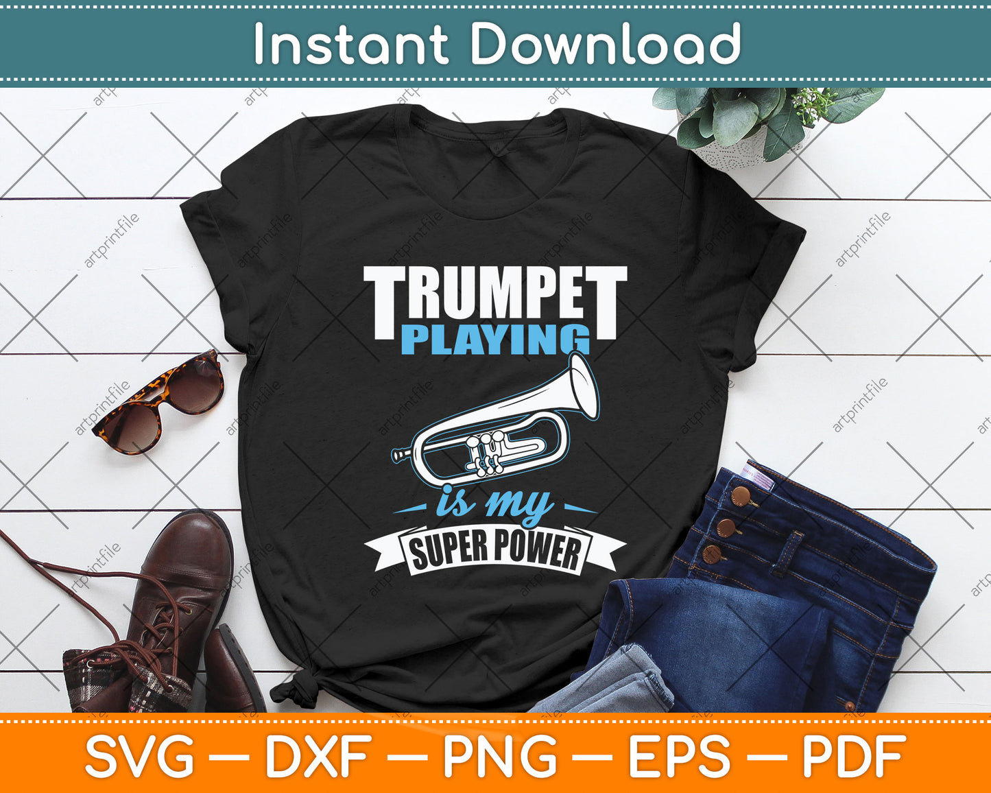 Don't Ask Me Why I Play The Trumpet Ask Yourself Why You Don't Svg Png Dxf Cutting File