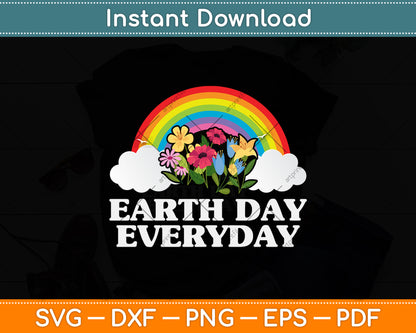Earth Day Everyday Svg Png Dxf Digital Cutting File