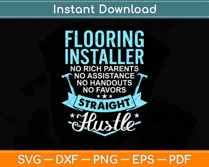 Flooring Installer Contractor Fun Skills Floor Installation Svg Png Dxf Digital Cutting File