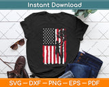 Funny American Flag Arborist Svg Png Dxf Digital Cutting File
