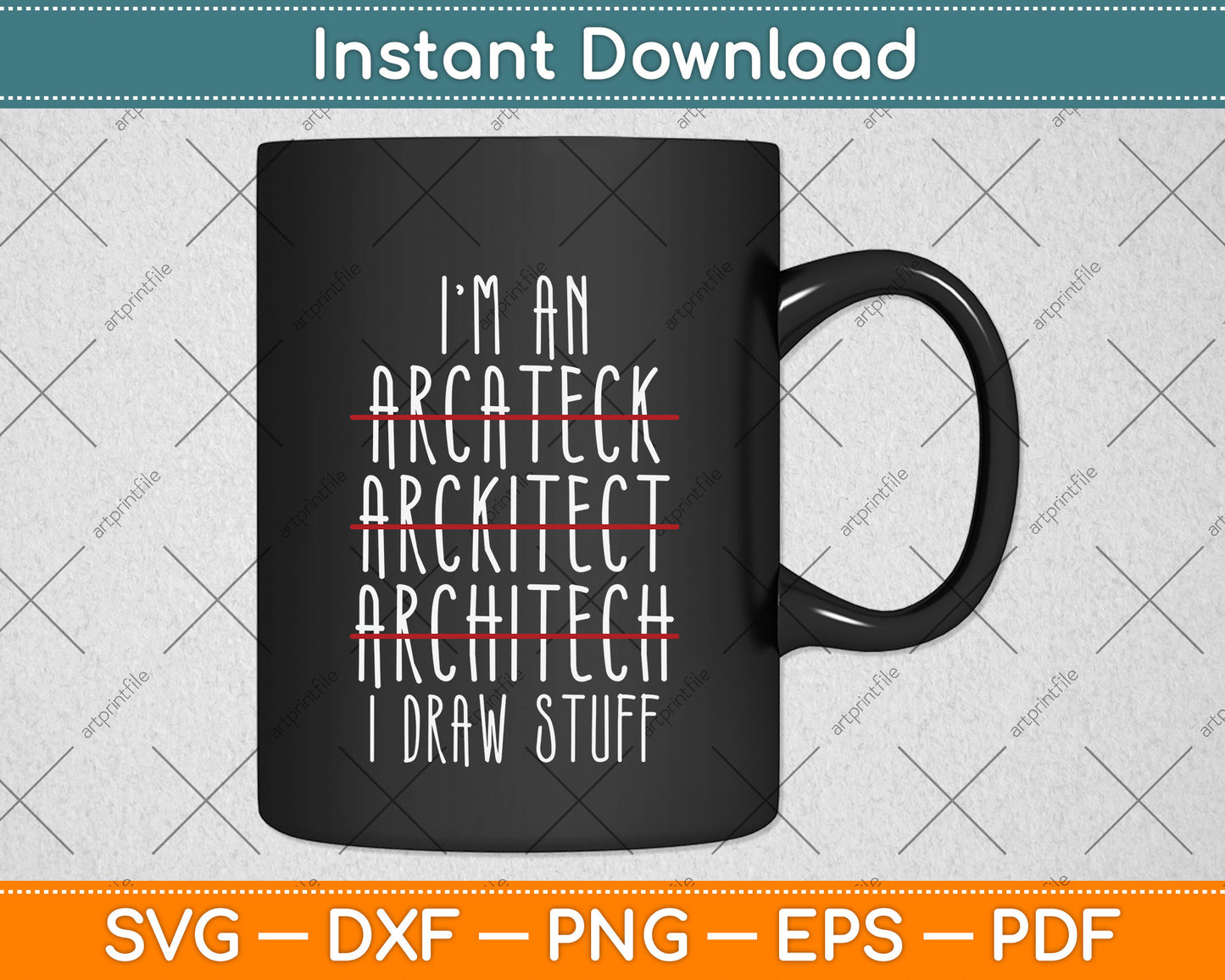 Funny Architect Art Future Architecture Pun Lovers Svg Png Dxf Digital Cutting File