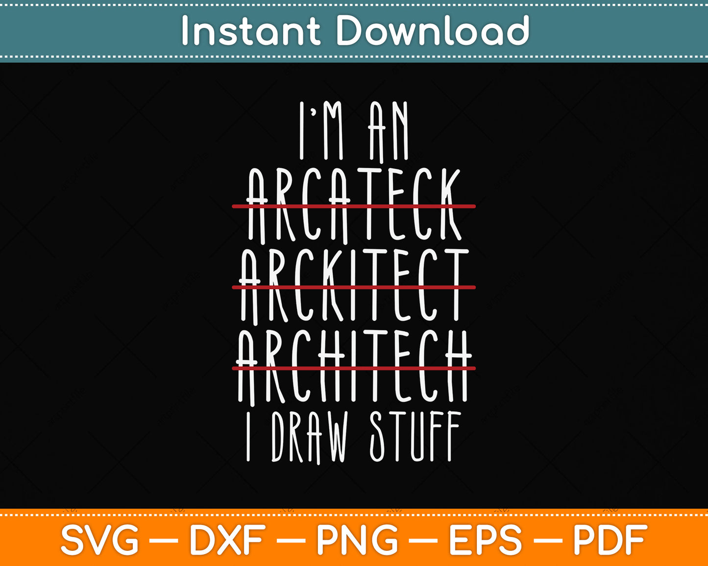 Funny Architect Art Future Architecture Pun Lovers Svg Png Dxf Digital Cutting File