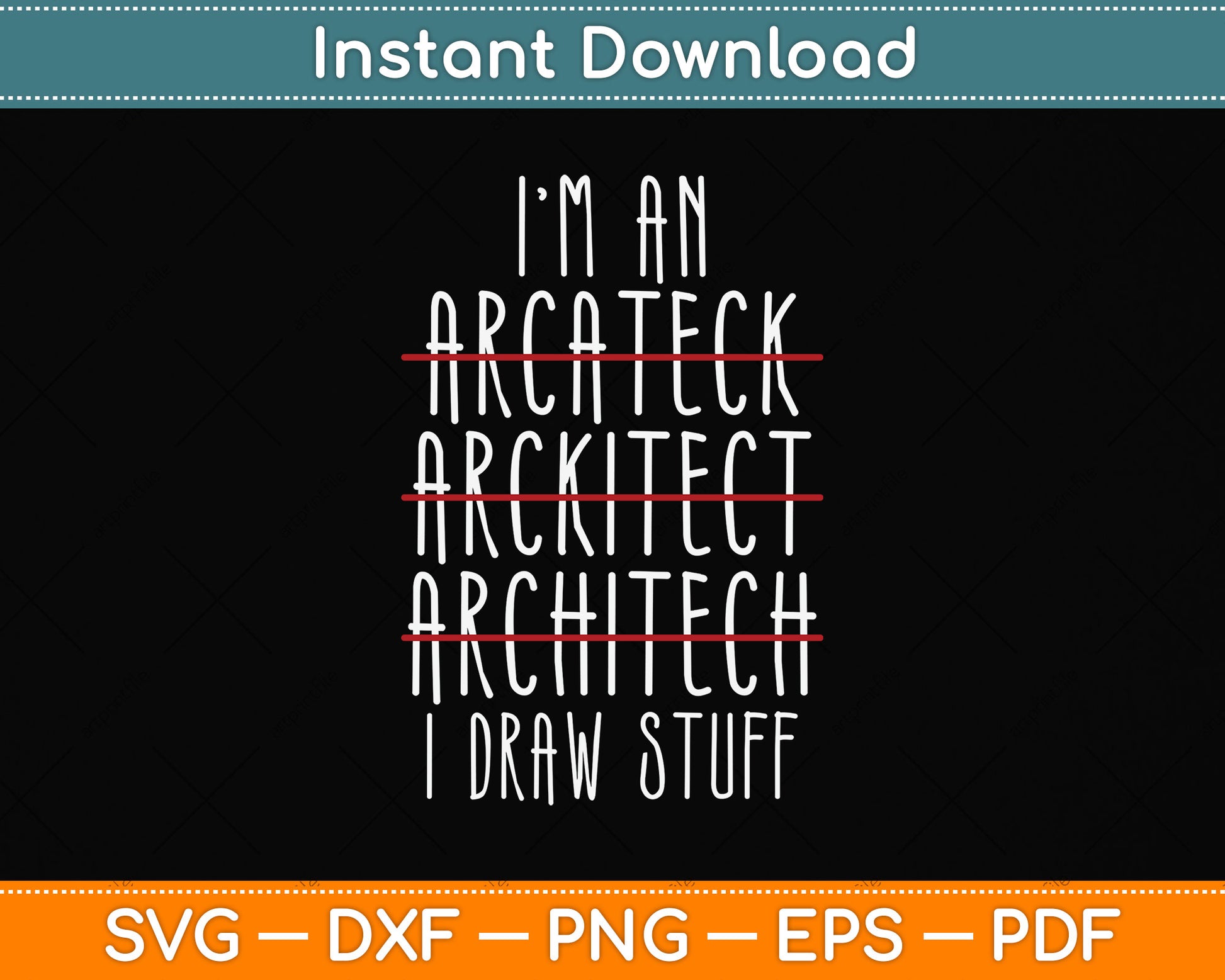 Funny Architect Art Future Architecture Pun Lovers Svg Png Dxf Digital Cutting File
