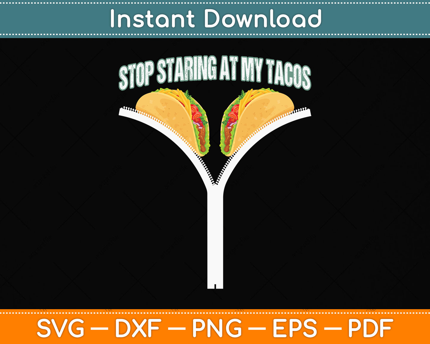 Funny Mexican Stop Staring At My Tacos Cinco De Mayo Svg Png Dxf Digital Cutting File
