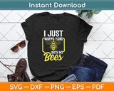 I Just Wanna Hang With My Bee Svg Png Dxf Digital Cutting File