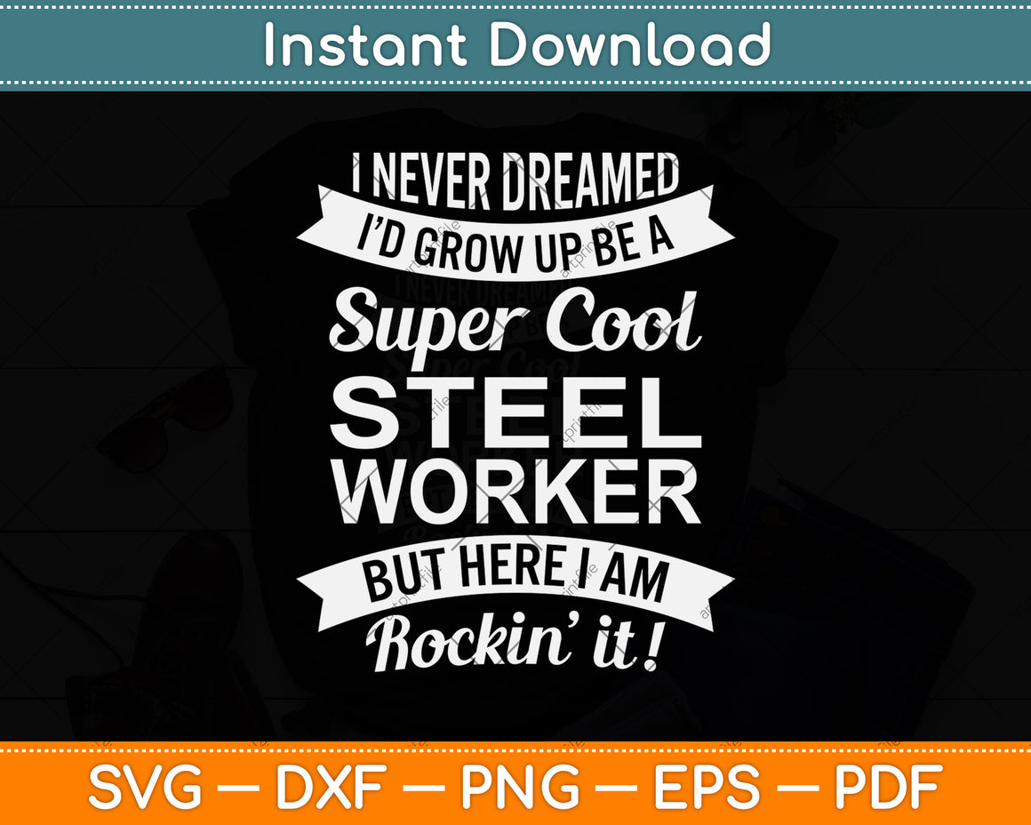 Steelworker Svg – artprintfile