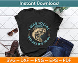 I Was Social Distancing Before It's Cool Svg Png Dxf Digital Cutting File