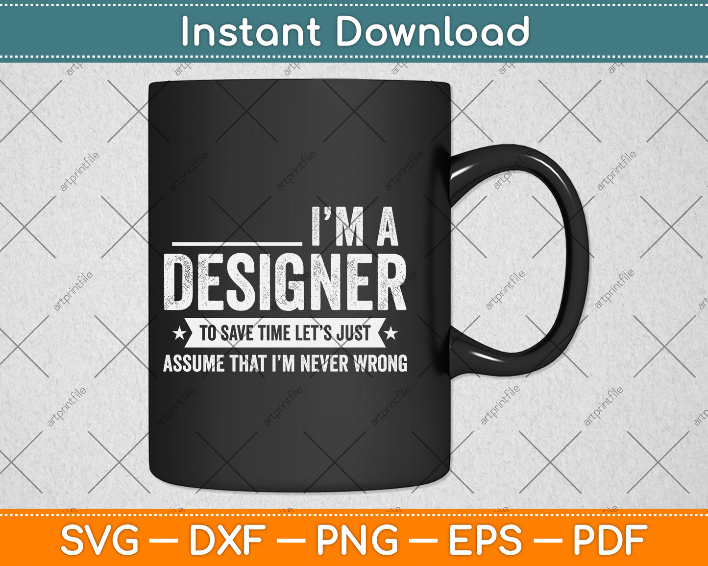 I’m A Designer To Save Time Let’s Just Svg Png Dxf Digital Cutting File