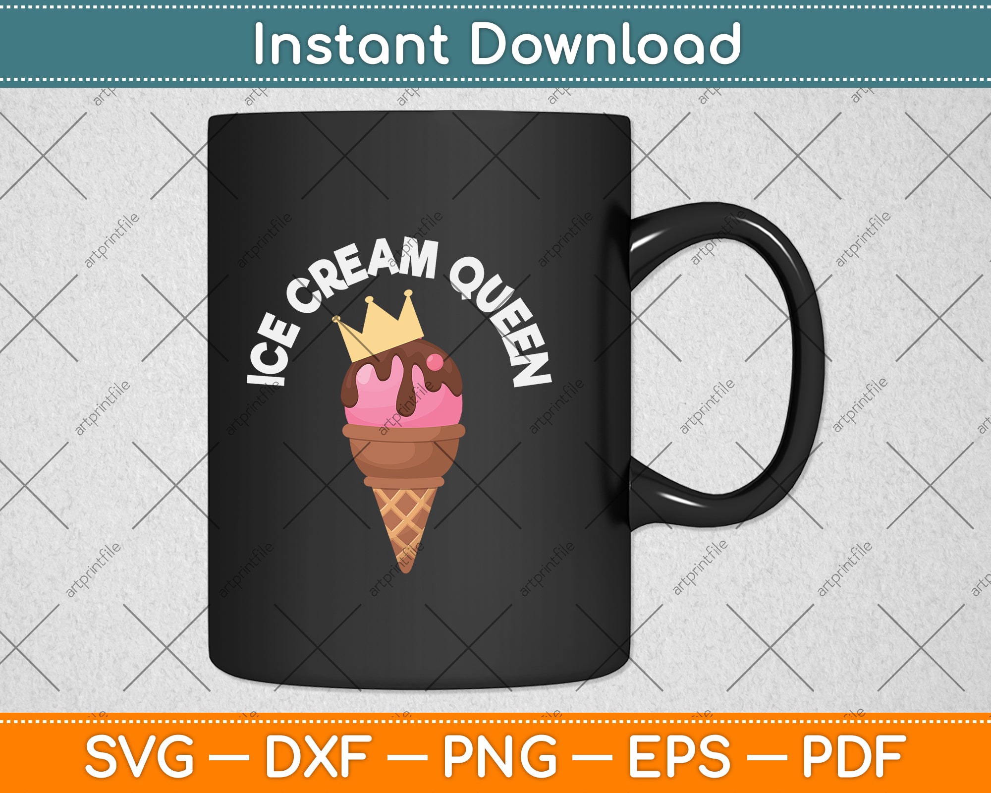 Ice Cream Stand SVG Cut File