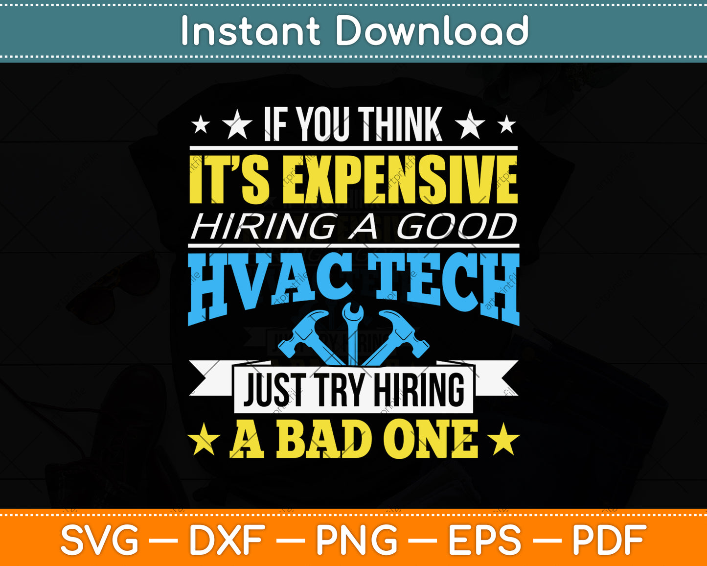 If You Think It’s Expensive Hiring A Good Hvac Tech Svg Png Dxf Digital Cutting File