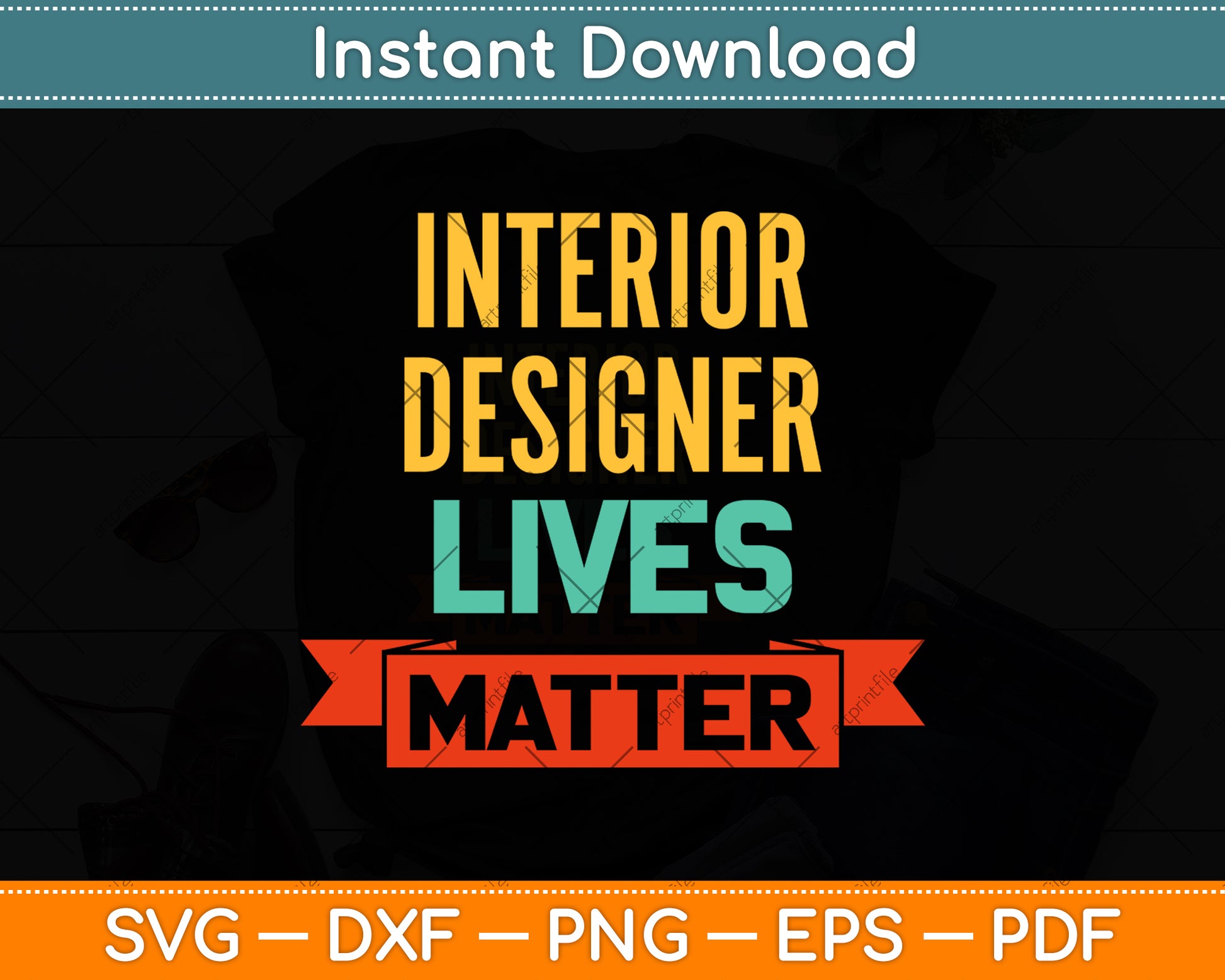 Interior Designer Lives Matter Svg Png Dxf Digital Cutting File