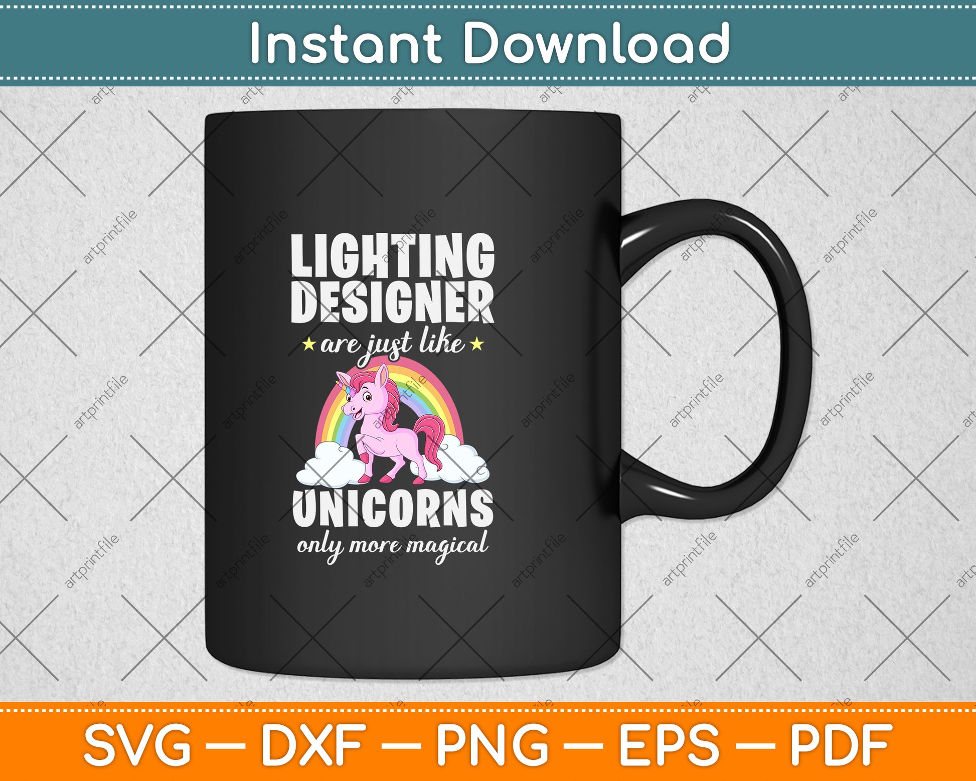 Lighting Designer Are Just Like Unicorns Only More Magical Svg Png Dxf Cutting File