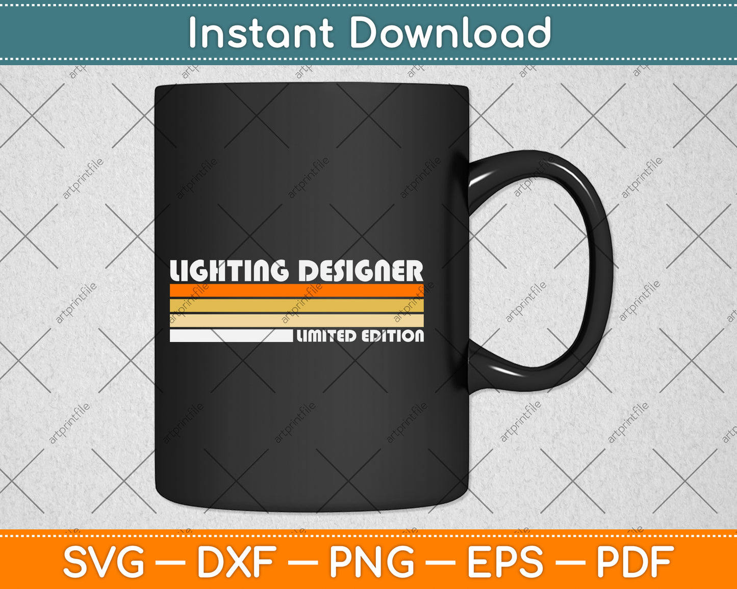 Lighting Designer Limited Edition Birthday Svg Png Dxf Digital Cutting File
