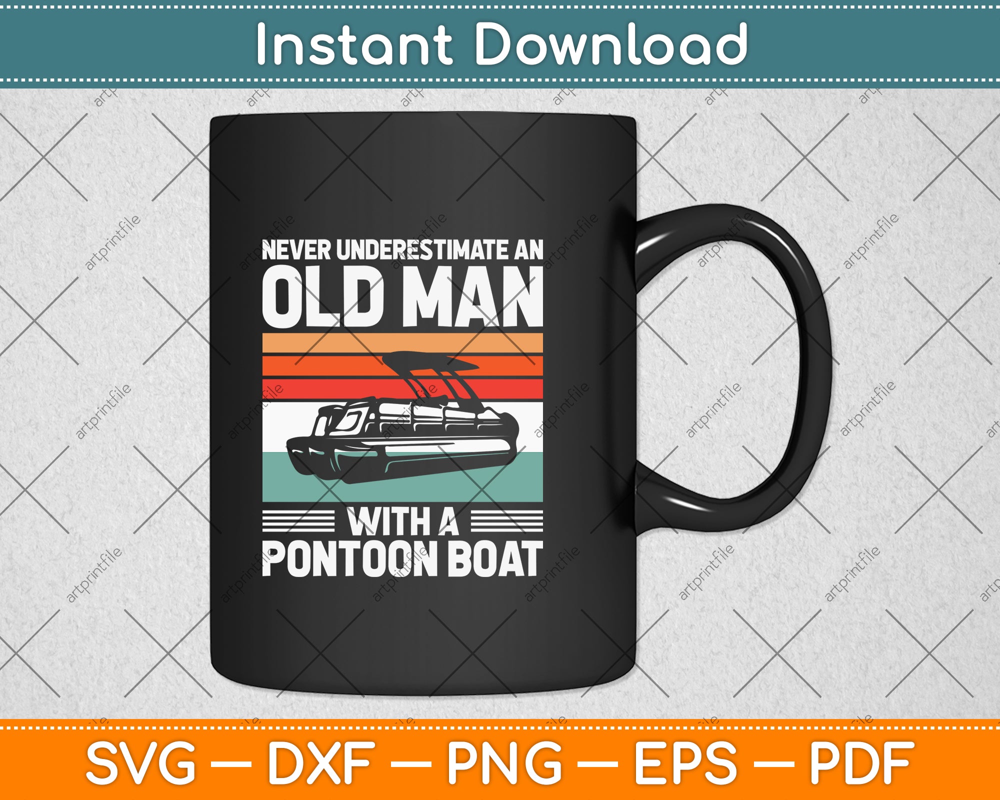 Never Underestimate An Old Guy With A Pontoon Boat Captain Long