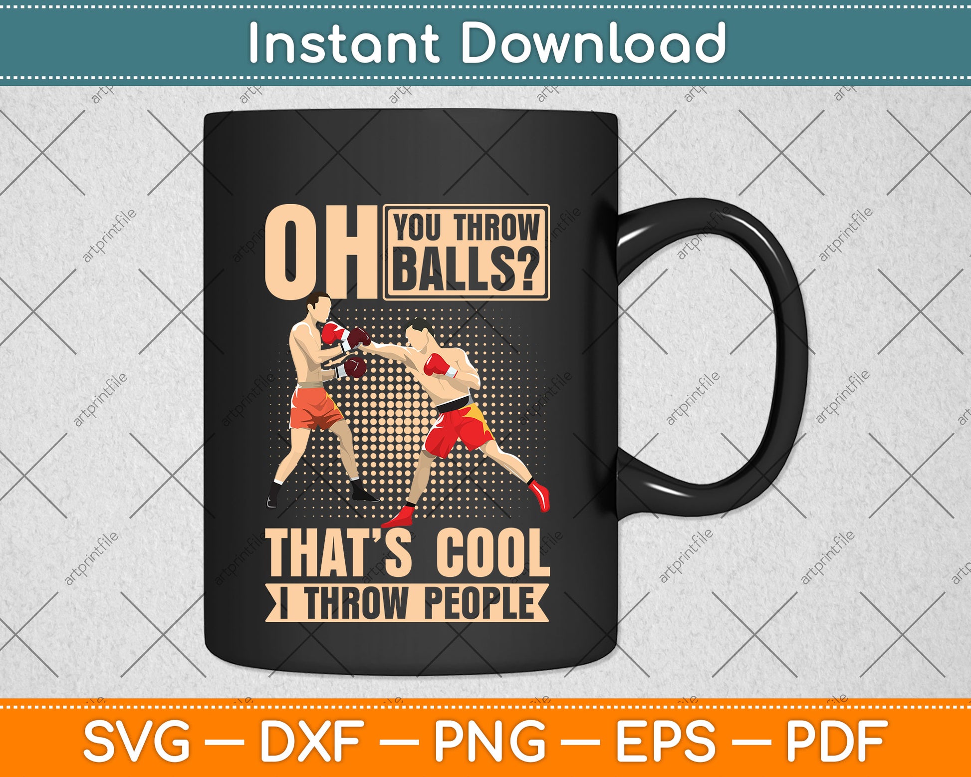 Oh You Throw Balls That’s Cool I Throw People Svg Png Dxf Digital Cutting File