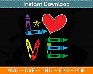 Pre-K Teacher PreSchool Valentines Day Svg Png Dxf Digital Cutting File