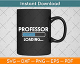 Professor loading Svg Png Dxf Digital Cutting File