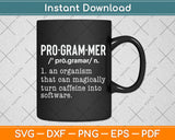 Programmer Noun Definition Svg Png Dxf Digital Cutting File