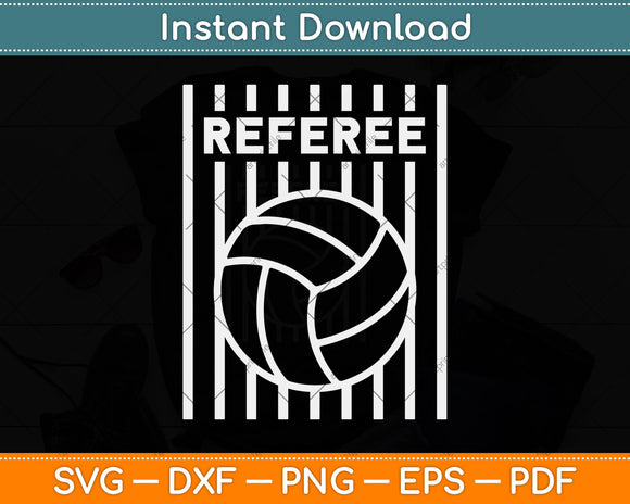 Referee Basketball Ball Gear Outfit Svg Png Dxf Digital Cutting File